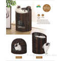 Sleeping Kennel House Summer Breatch Rattan Pet Lit